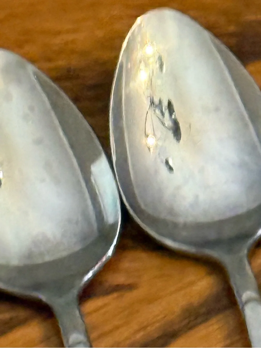 Vintage Sears Summer Breeze 4 Teaspoons Stainless Flatware 6 1/8”
